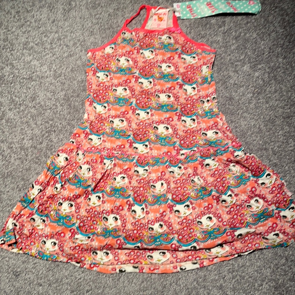 NWT Mim-Pi Girls Girly Dress